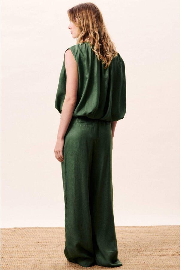 FRNCH high waist broek groen - Foto 2