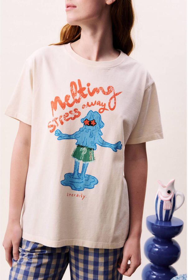 FRNCH T-shirt ecru