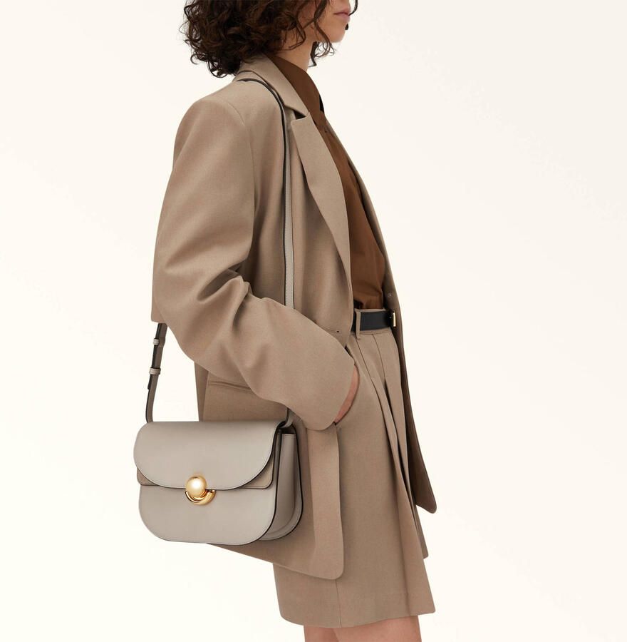 Furla Vanilla Crossbody Tas met Flap Sluiting Beige Dames - Foto 2