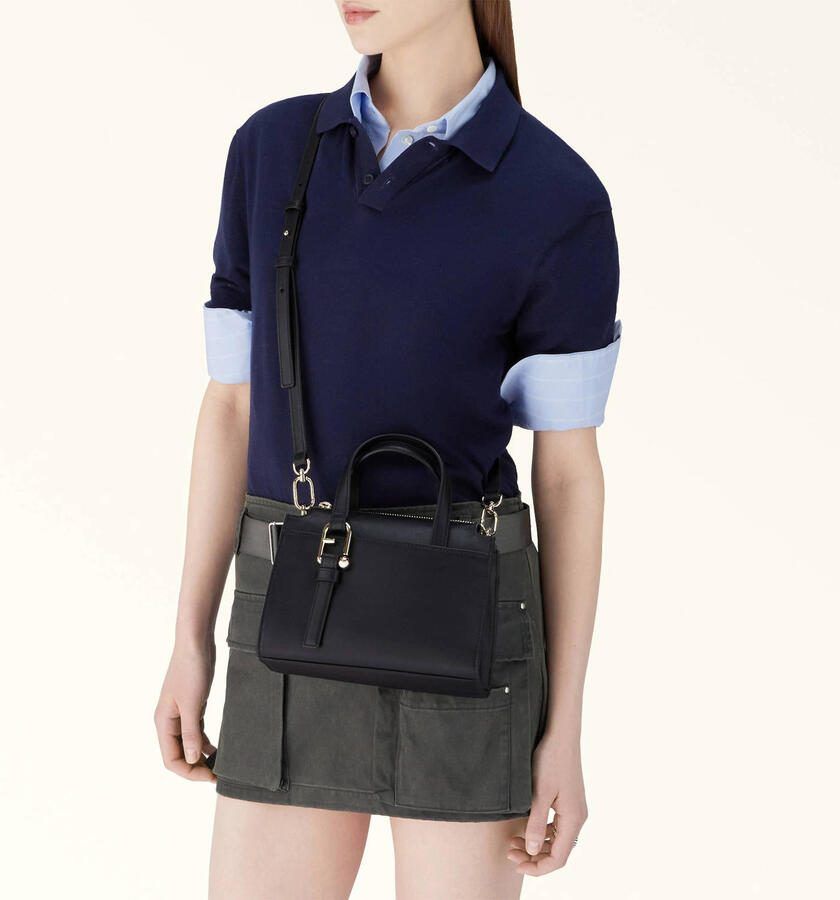 Furla Hobo bags Nuvola S Boston Bag in zwart - Foto 2