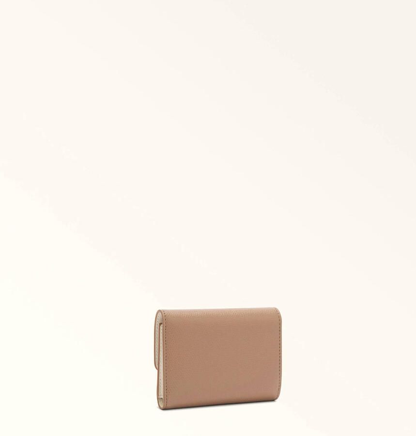 Furla leren portemonnee Iride S beige - Foto 2