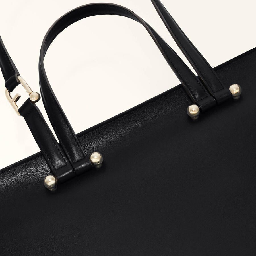 Furla Shoppers & Totes Duetto L Tote in zwart - Foto 2