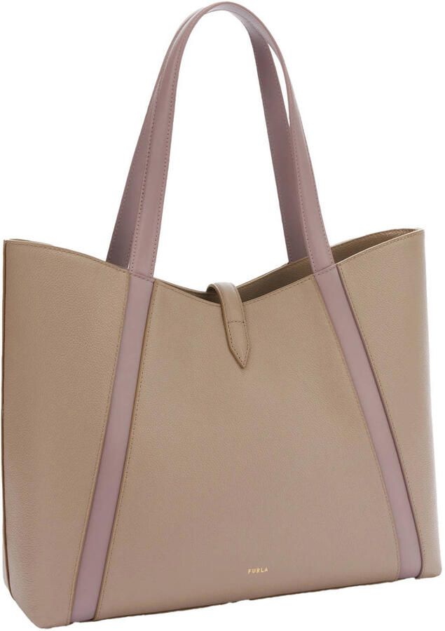 Furla Shoppers & Totes Goccia L Tote in taupe