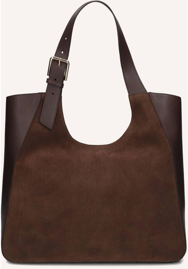 Furla Schoudertassen Dora L Tote Bruin One size