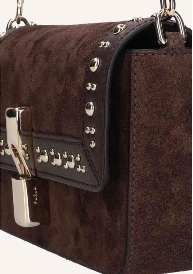 Furla Schoudertassen Iride S Crossbody Bruin - Foto 3