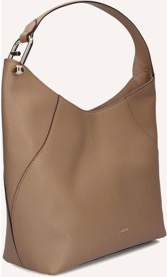 Furla Schoudertassen Lara M Hobo Camel One size - Foto 3