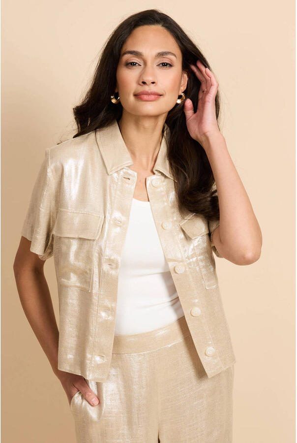 G-maxx blouse beige
