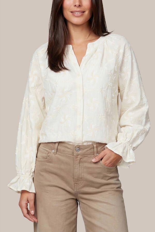 G-maxx blouse met borduursels ecru - Foto 3