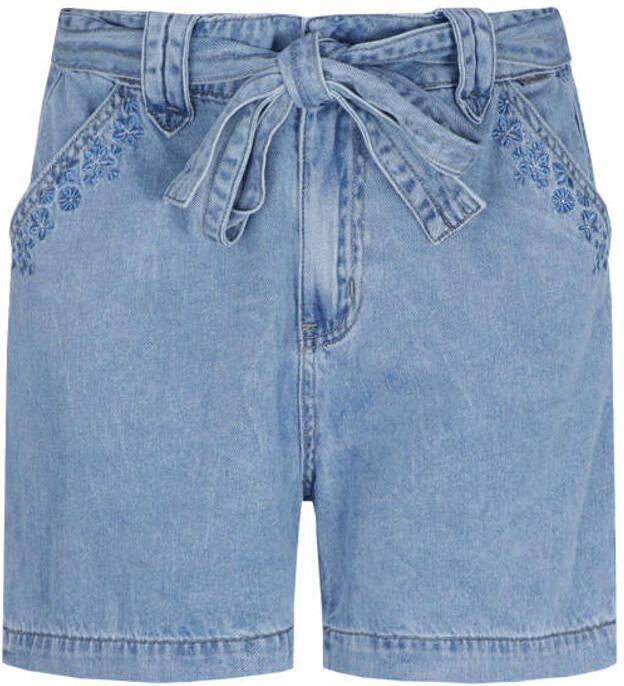 G-maxx denim straight regular waist short light blue denim - Foto 2