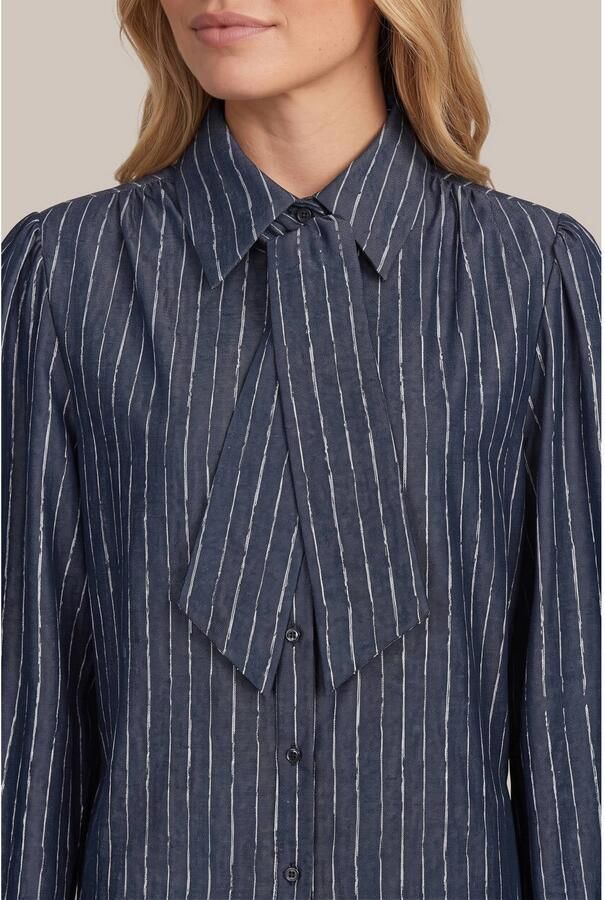 G-maxx gestreepte blouse donkerblauw - Foto 3