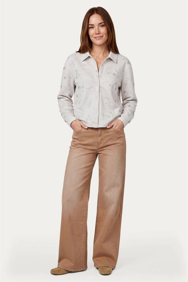 G-maxx blouse met pailletten ecru - Foto 3