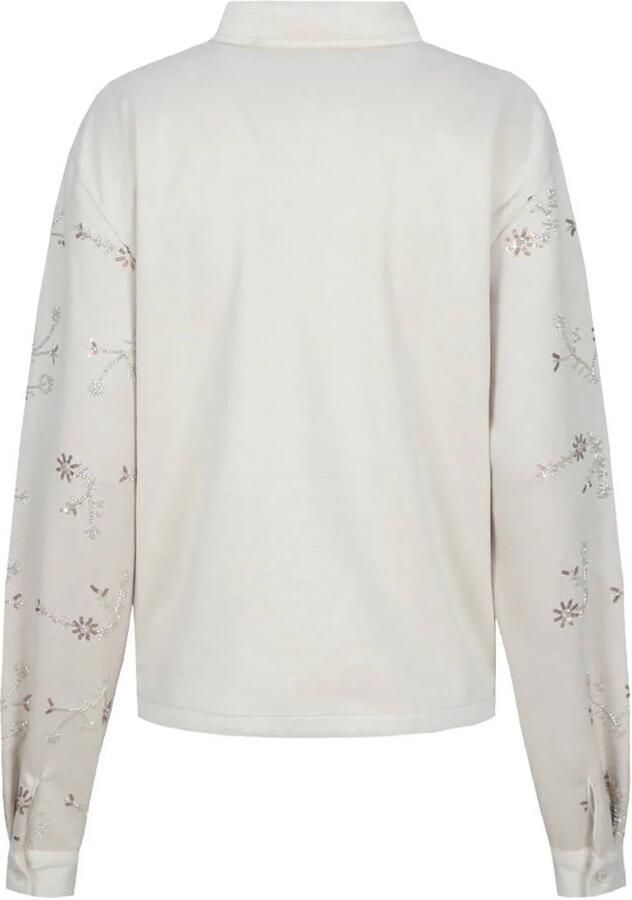 G-maxx blouse met pailletten ecru - Foto 2