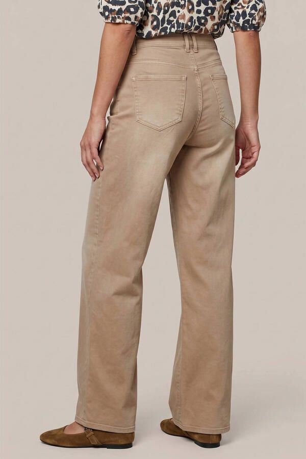 G-maxx Neona wide leg jeans lichtbruin - Foto 3
