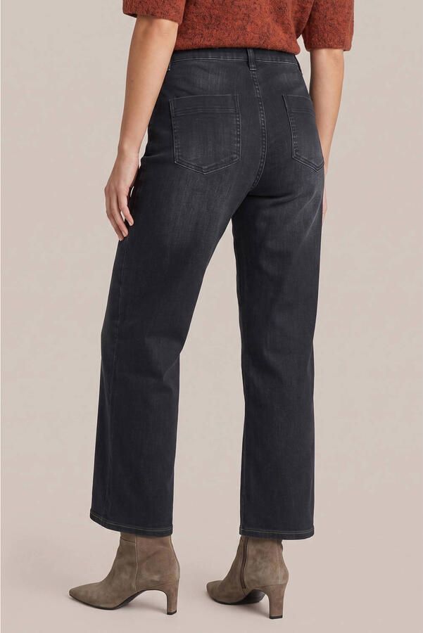 G-maxx regular waist straight leg jeans zwart - Foto 2