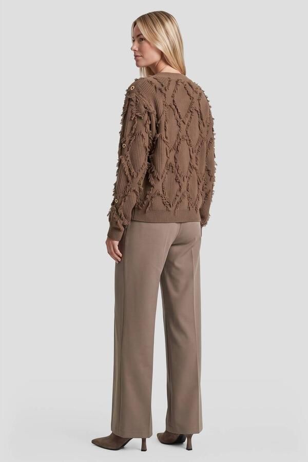 G-maxx straight leg broek lichtbruin - Foto 2