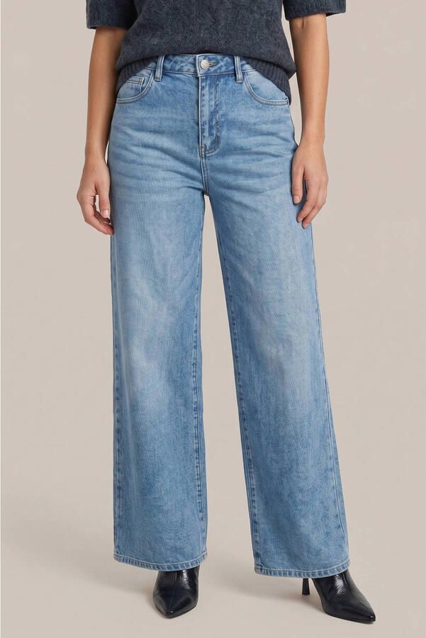 G-maxx straight leg jeans blauw