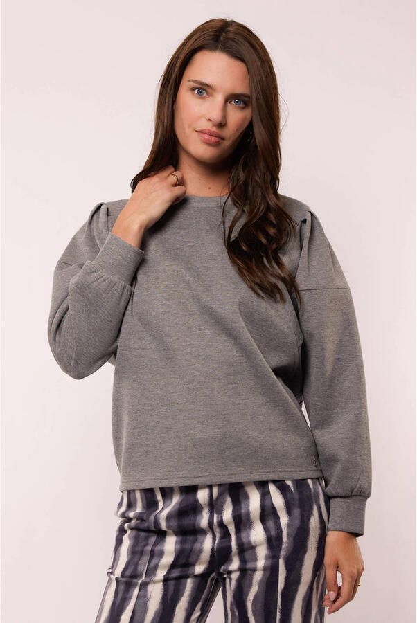 G-maxx sweater grijs melange
