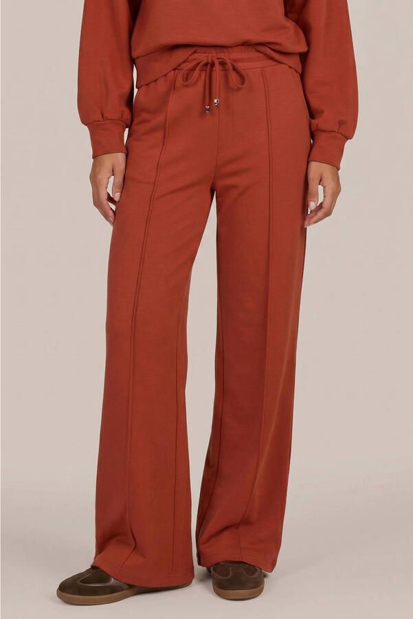 G-maxx wide leg broek rood