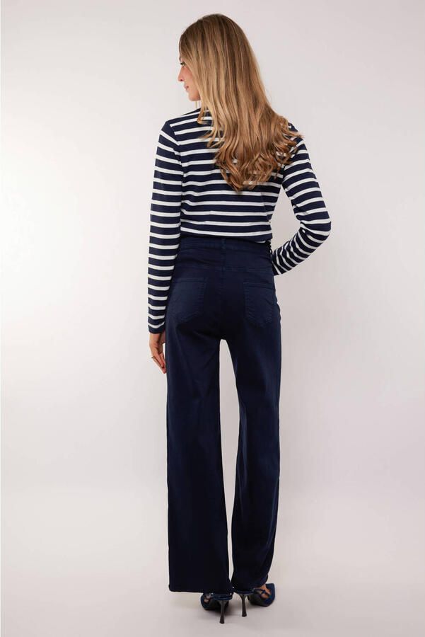 G-maxx wide leg jeans donkerblauw - Foto 2