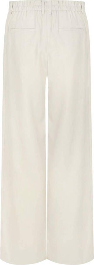 G-maxx X Froukje wide leg high waist broek zand - Foto 2