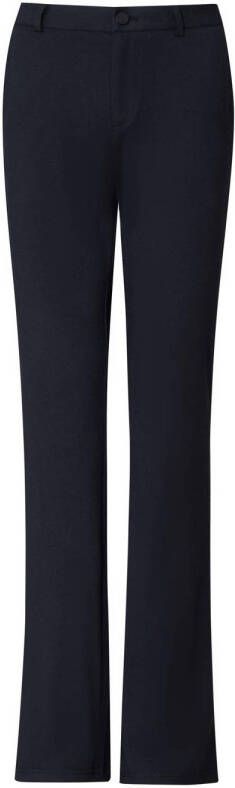 G-maxx high waist bootcut pantalon Laurena van travelstof zwart
