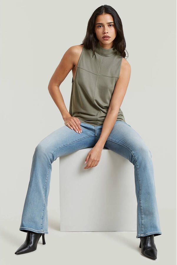 G-Star RAW 3301 Flare Jeans Lichtblauw Dames - Foto 2