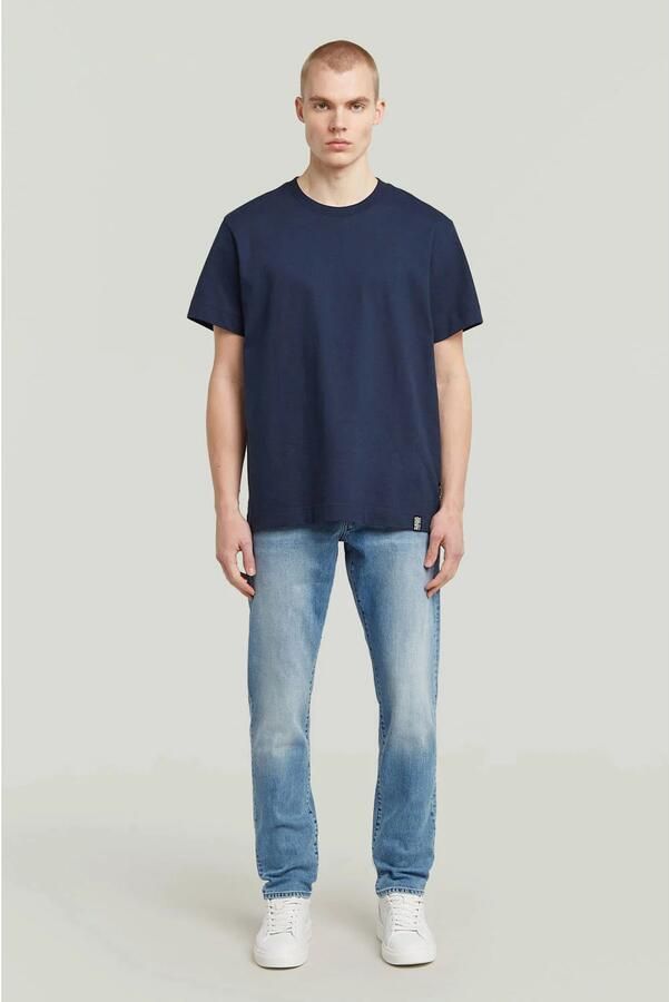 G-Star Raw Straight tapered fit jeans met stretch model '3301' - Foto 7