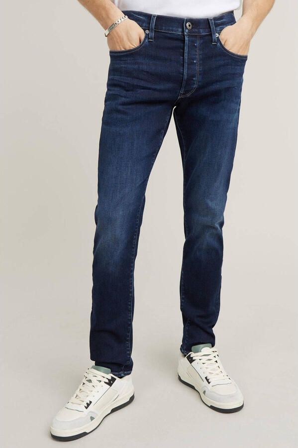 G-Star RAW Slim fit jeans 3301 Slim met mooie wassing en elastaan - Foto 2