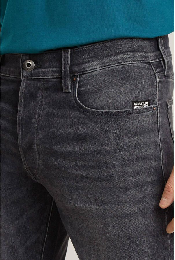 G-Star RAW Slim fit jeans 3301 Slim met mooie wassing en elastaan - Foto 3
