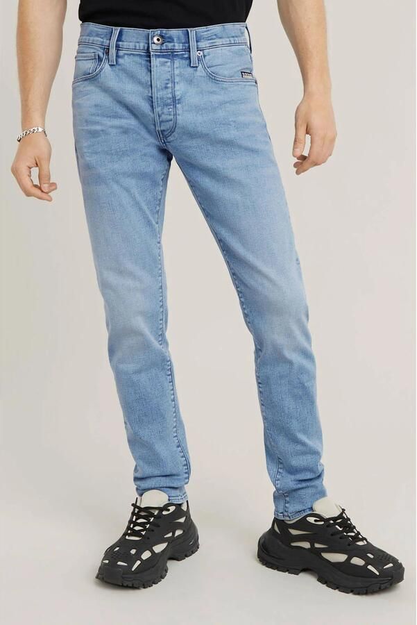 G-Star RAW Slim fit jeans 3301 Slim met mooie wassing en elastaan - Foto 5