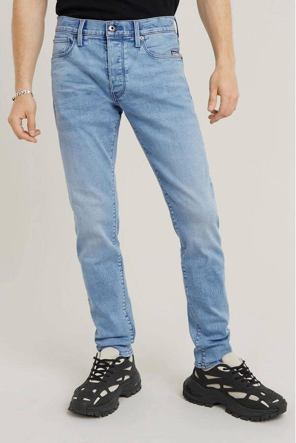 G-Star RAW Slim fit jeans 3301 Slim met mooie wassing en elastaan - Foto 6