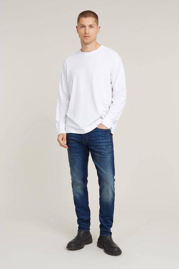 G-Star 3301 Slim Jeans Schoonste Stijl in Denim Assortiment Blauw Heren - Foto 7