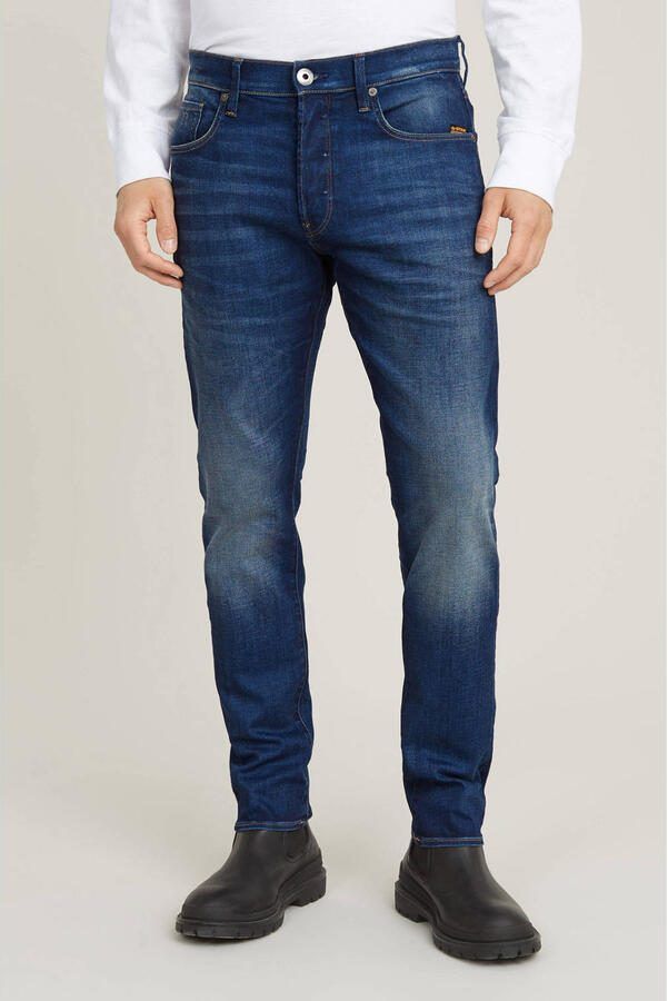 G-Star 3301 Slim Jeans Schoonste Stijl in Denim Assortiment Blauw Heren - Foto 8