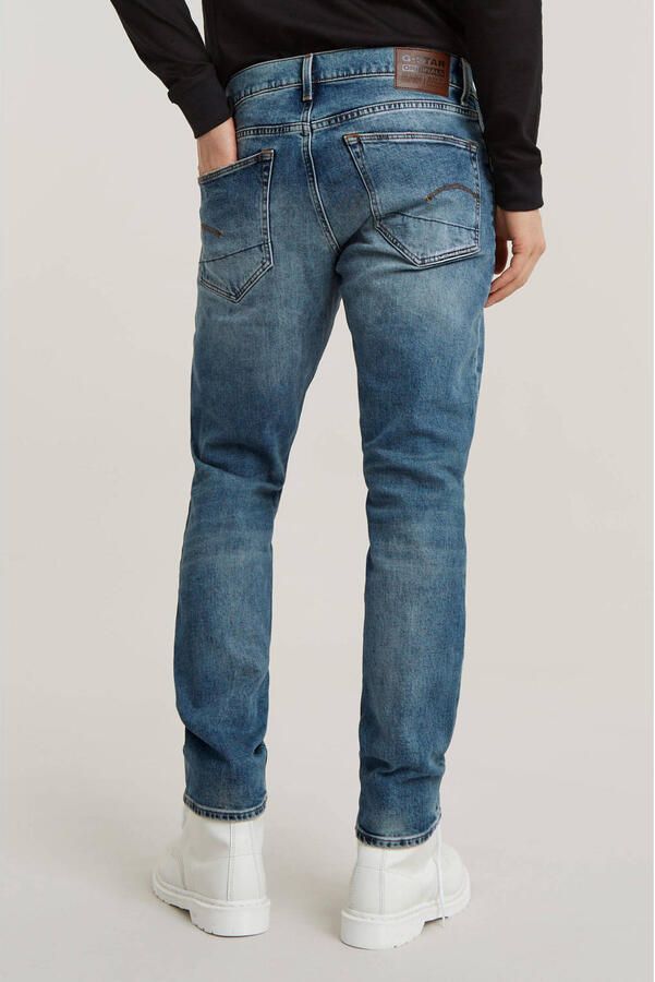 G-Star RAW Slim fit jeans 3301 Slim met mooie wassing en elastaan - Foto 6