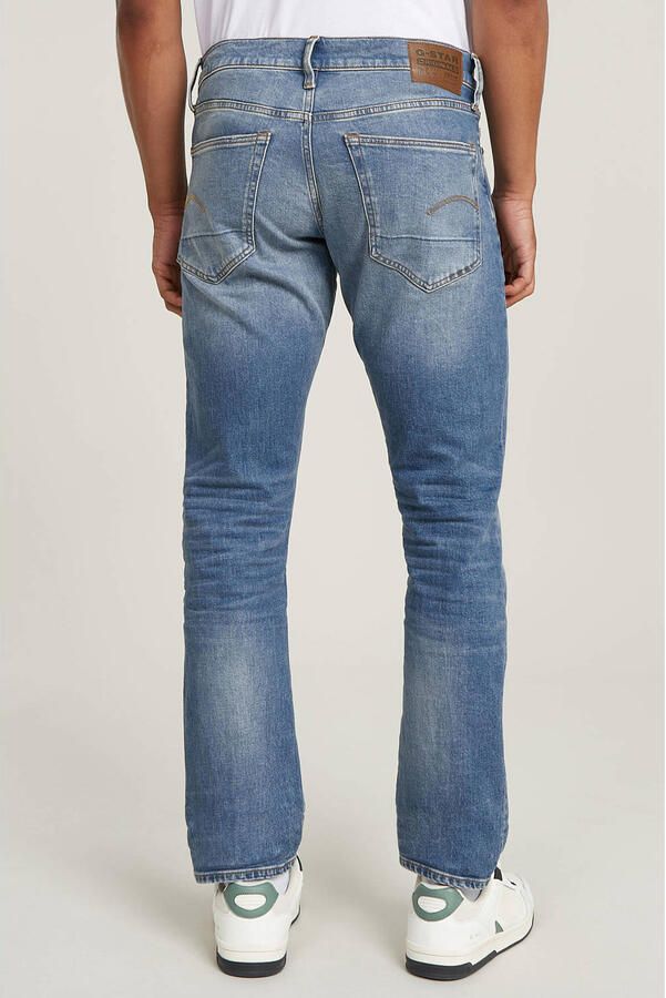 G-Star Raw Straight tapered fit jeans met stretch model '3301' - Foto 8