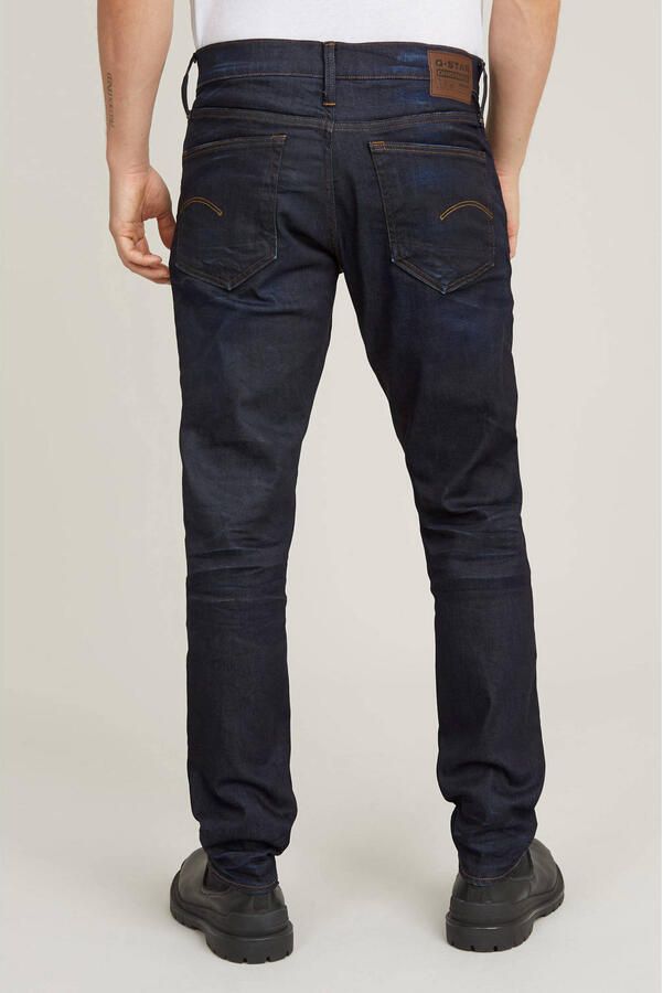 G-Star Raw Straight tapered fit jeans met stretch model '3301' - Foto 4