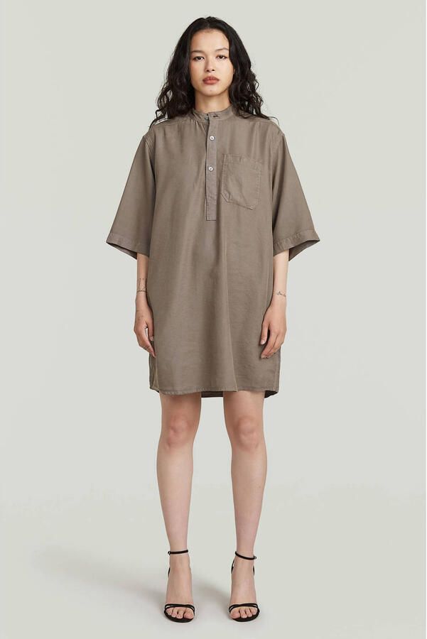 G-Star RAW Overhemdjurk Bruin Dames
