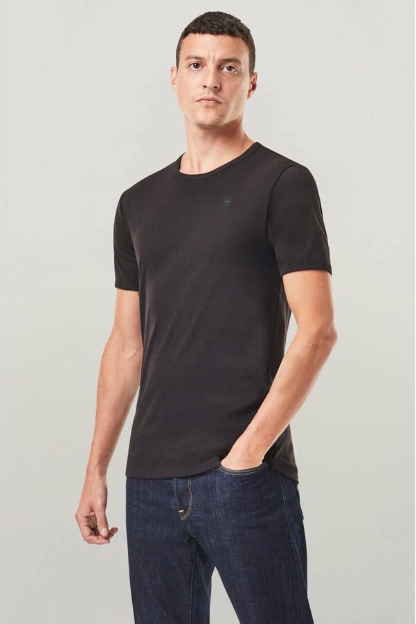 G-Star Raw Slim fit T-shirt van biologisch katoen