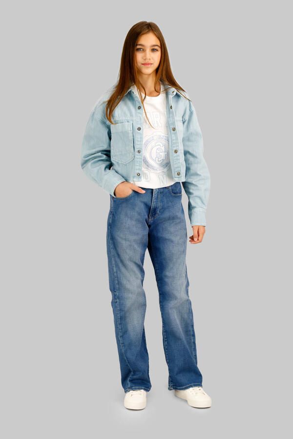 G-STAR blouse light blue denim