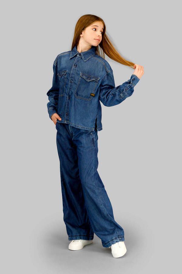 G-STAR blouse medium blue denim - Foto 2