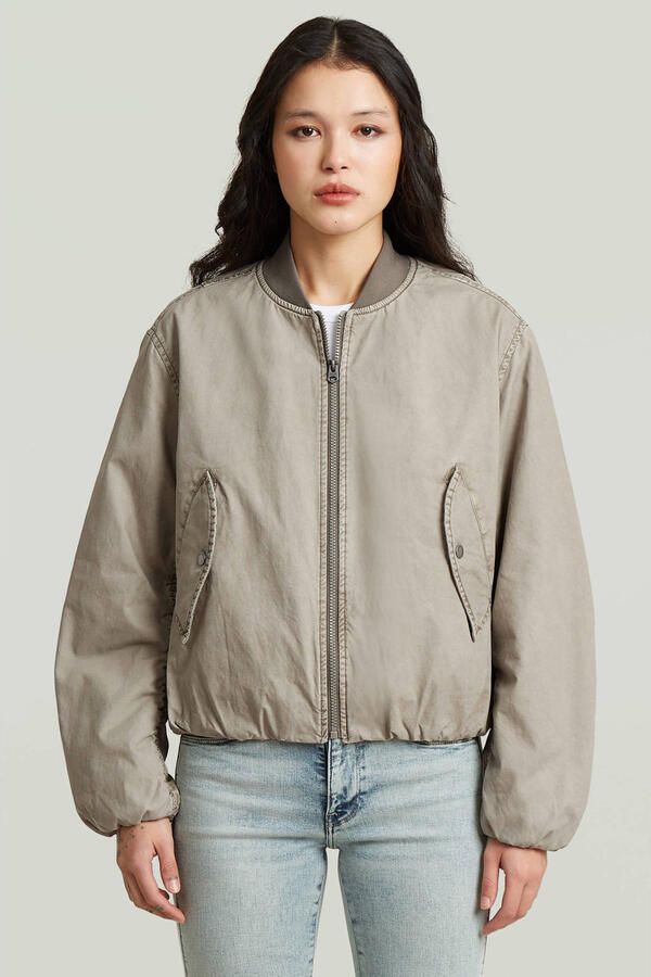 G-Star RAW Padded Bomberjack Beige Dames