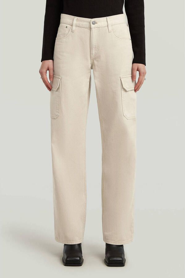 G-Star RAW Judee Cargobroek Beige Dames