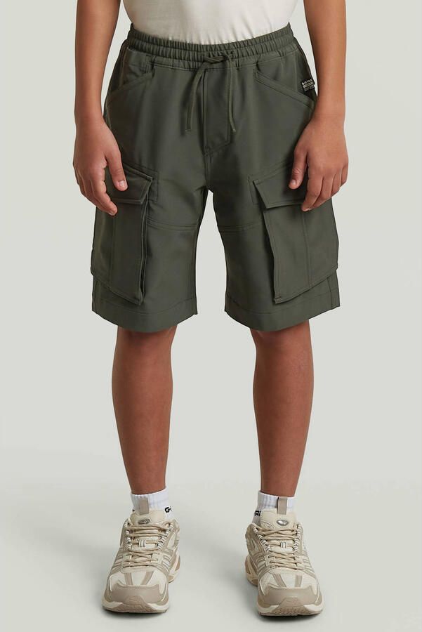 G-Star RAW Rovic Tech Short voor jongens Groen jongens
