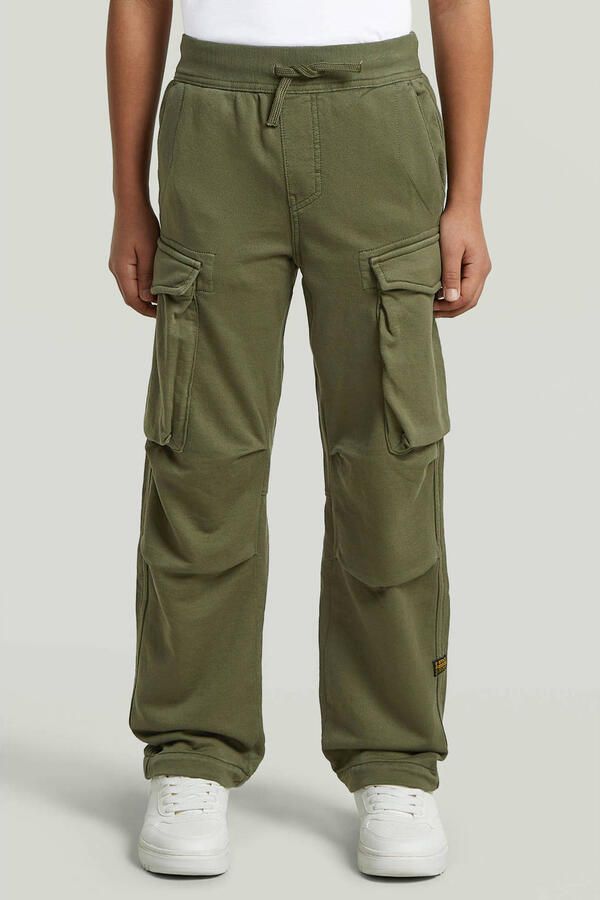 G-Star RAW Core Regular Cargo Sweatpant voor jongens Groen jongens