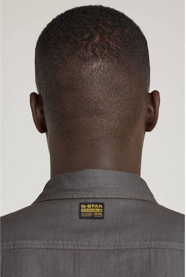 G-Star RAW Marine Slim Shirt Grijs Heren