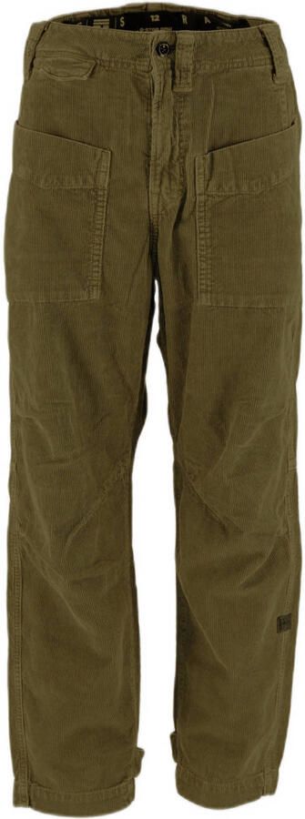 G-Star RAW Fatigue Relaxed Tapered Sweatpants voor jongens Groen jongens