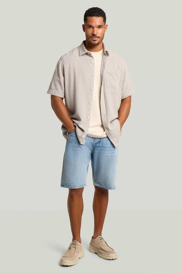 G-STAR Dakota regular fit denim short sun faded cloudburst - Foto 4