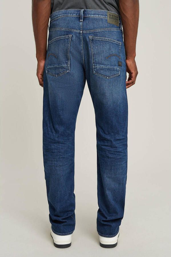 G-Star RAW Dakota Regular Straight Jeans Donkerblauw Heren - Foto 2