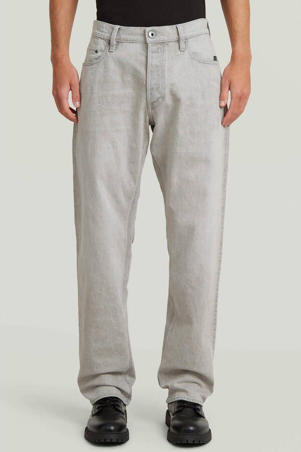G-STAR Dakota straight leg jeans beached faded dolomite grey