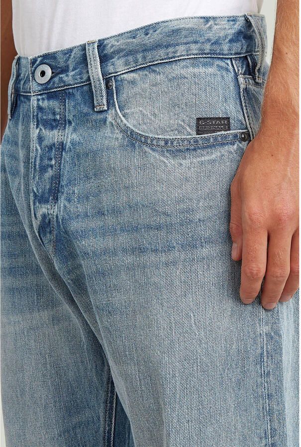 G-Star RAW Dakota Regular Straight Jeans Midden blauw Heren - Foto 3